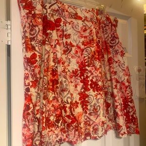 Floral skirt by Gap